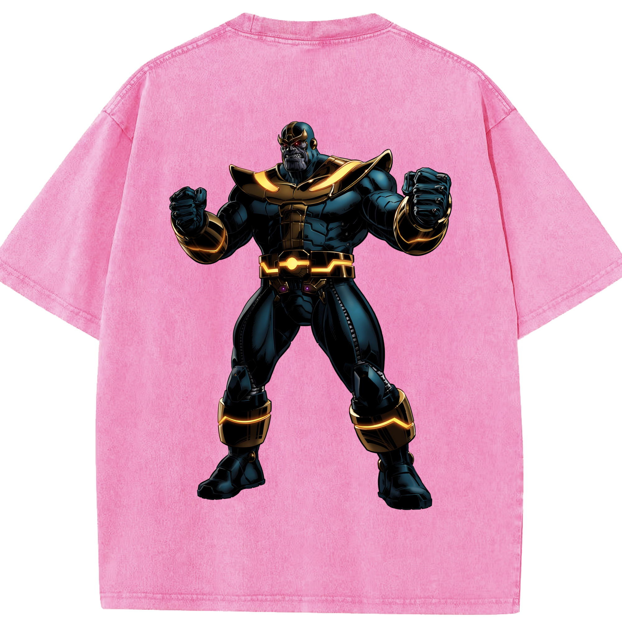 （画像用） アベンジャーズ The Avengers 綿100% ヴィンテージ風 半袖Tシャツ（背面プリント）